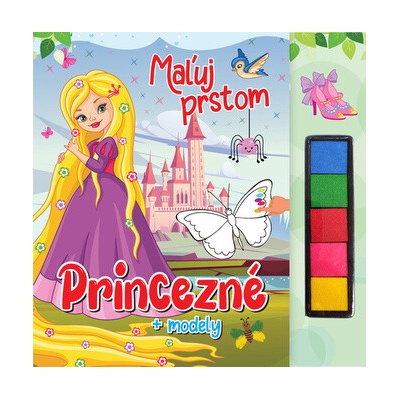 Maľuj prstom Princezné