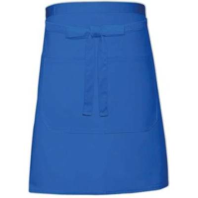 Link Kitchen Wear Pekařská zástěra s kapsou X964T Royal 90x50cm