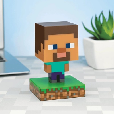 Svietiaca figúrka Minecraft - Steve, 10 cm