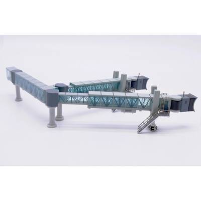 JC Wings Airport Passenger Bridge B747 Green 1:400