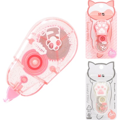 M&G Korektor páska Lovely Kitty 5 mm x 6 m