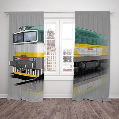 IMPAR Závěsy Brejlovec - zelený (Rozměr : 140x250, Materiál: Blackout)