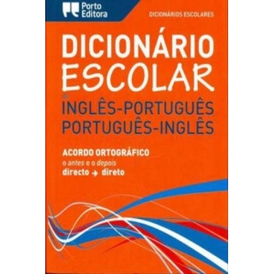 English-Portuguese & Portuguese-English School Dictionary EscolaresPaperback