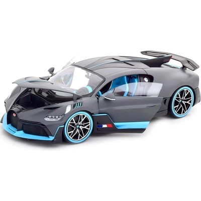 Bburago Bugatti Divo stříbrná 1:18