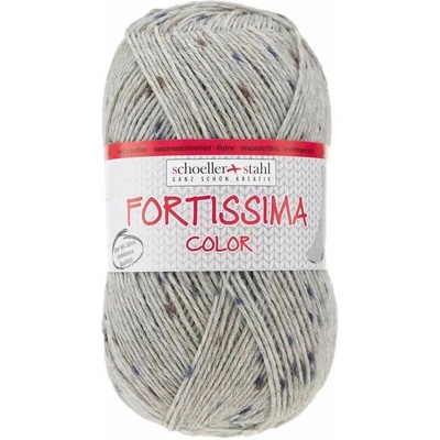 Schoeller Stahl Fortissima color tweed 575 Světle šedá