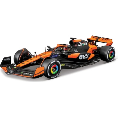 Bburago - RACE Formula F1 McLaren F1 Team MCL38 (2024) 81 (Oscar Piastri) - Hard case 1:24