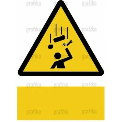 Grafiko | padajícími předměty - Text obrázku (tabulka s vlastním textem), Materiál Hliník, Rozměr 297x210mm