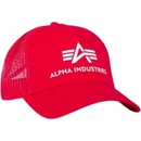 Alpha Industries Basic Trucker Cap speed red