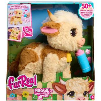 Fur Real Friends Fur Real Интерактивна Плюшена Крава (1012224F)