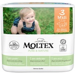 Moltex Еко пелени мини Moltex - № 3 (4-9 kg), 33 броя (4018639010051) - ozone