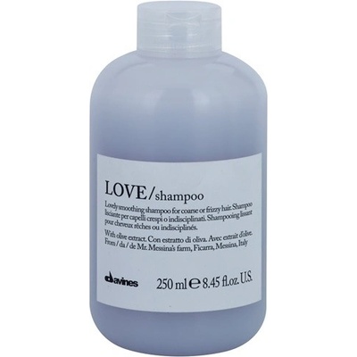 Davines Love Olive uhladzujúci šampón pre nepoddajné a krepovité vlasy Lovely Smoothing Shampoo for Coarse or Frizzy Hair 250 ml