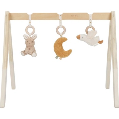 ΩLittle Dutch Drevená hrazdička Newborn Naturals