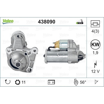 VALEO Startér 438090
