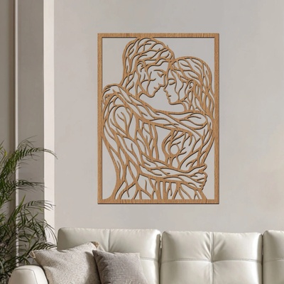 dřevo života Dřevěný obraz MY Rozměry (cm): 43x60, Zvolte barvu dekoru: Horský dub