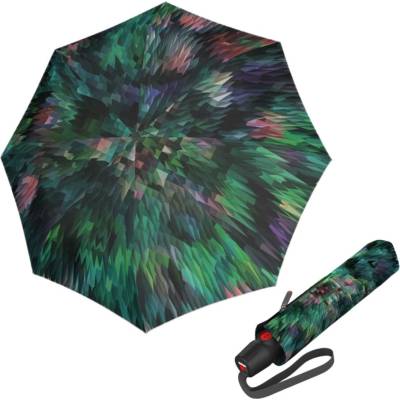 Knirps T.200 Medium Duomatic Peacock Green dámsky plne automatický dáždnik