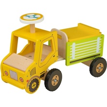 KidLand Ride-On Traktor žlté