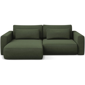 makamii Разтегателен ъглов диван с място за съхранение в цвят каки (ляв ъгъл) Kapua - Makamii (KAPUA_LCF_S_24_P1_C2)