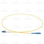 Conneu LC-SC симплексна пач корда, сингълмод OS2, 2 мм. , жълта, Conneu (1.0 м) (CNFJ-LCSCOS2SYE2mm-1)