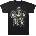 Guns N' Roses Vintage Heads Black M Риза (GNRTS06MB02)