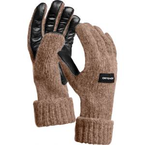 Ortovox Ръкавици Ortovox Classic Wool Glove Leather Gloves - Black Sheep (202-8310-0114)