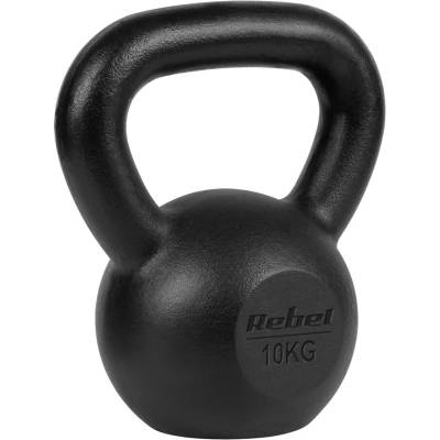 Kettlebell Litinový 10 kg REBEL ACTIVE RBA-2323-10