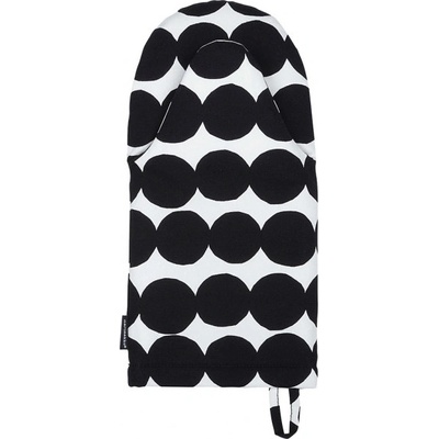 Marimekko Kuchyňská chňapka Räsymatto, černo-bílá