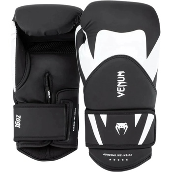 Venum Challenger 4.0 Boxing Gloves | Black - White [2 бр. ] 10 oz