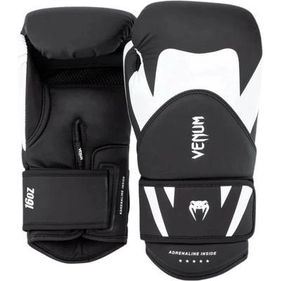 Venum Challenger 4.0 Boxing Gloves | Black - White [2 бр. ] 10 oz