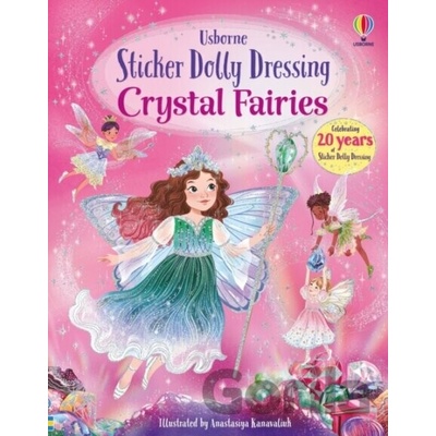 Sticker Dolly Dressing Crystal Fairies - Fiona Watt