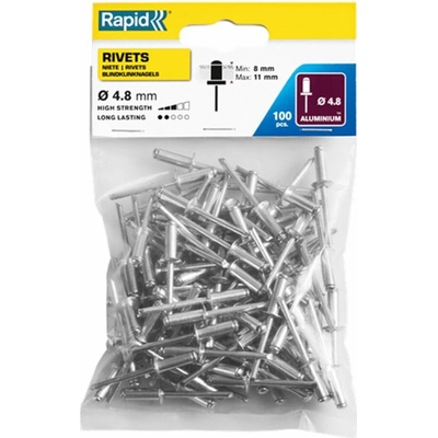 Rapid Slepý nýt, ø 4,8 × 14 mm 5000381