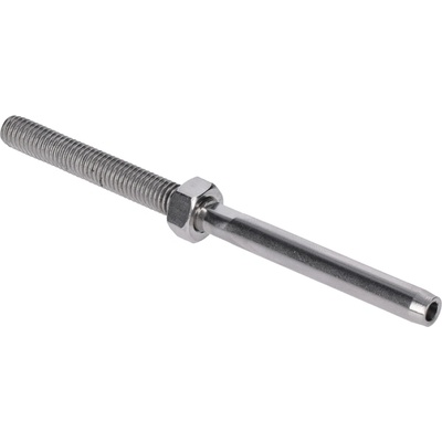 Úchyt pro lanko ø 4 mm, M8, broušená AISI 304