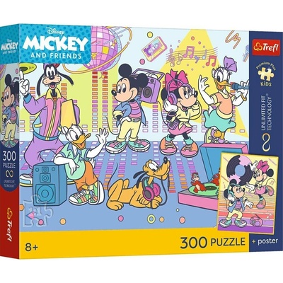 TREFL Premium Plus Kids Mickey Mouse Úžasné dobrodružství 300 dílků