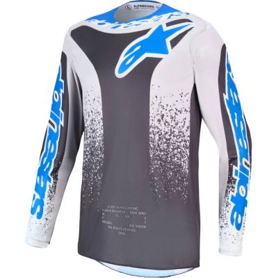 Alpinestars Fluid Drag tmavá sivá/svetlá sivá/modrá