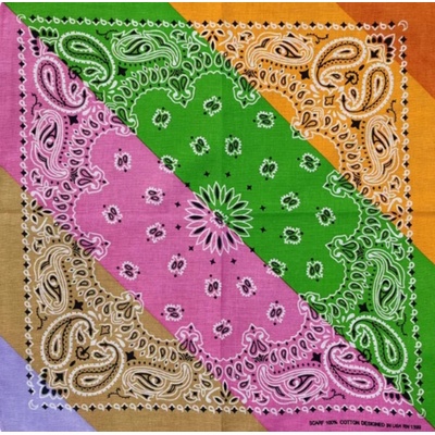 Woodrow Bandana šátek 2368 vícebarevný – Zboží Dáma