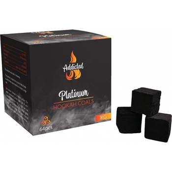 Addictedcoals Kokosové uhlíky Addicted Platinum 1 kg