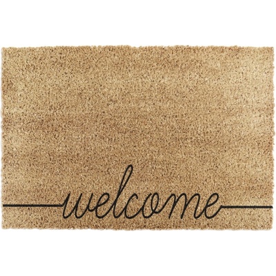Artsy Mats Изтривалка от кокосови влакна 40x60 cm Curly - Artsy Doormats (TYPO-WELSCRIBBLE)