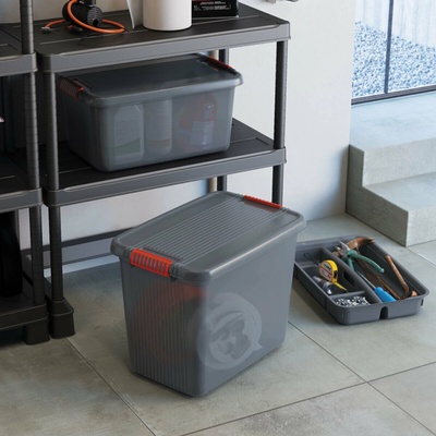 KIS K LATCH BOX XXL šedý 59x39x45cm 69l