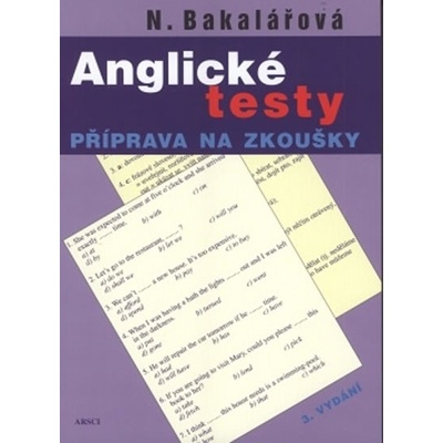 Anglické testy Natálie Bakalářová