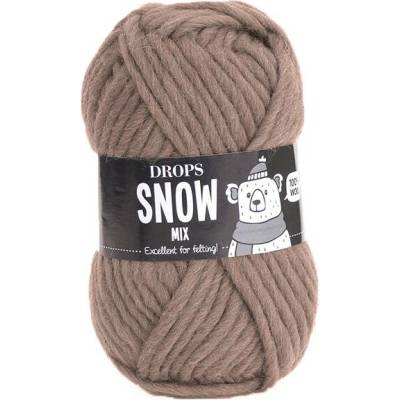Příze DROPS Snow mix 89 - hlína