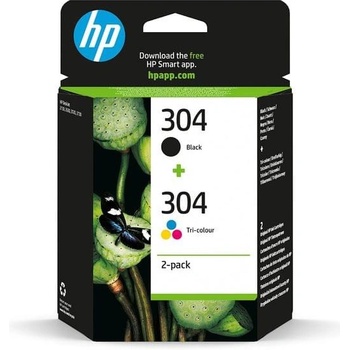 HP Оригинален патрон HP No. 304, 3JB05AE, Black, Cyan, Yellow, Magenta (3015102244)