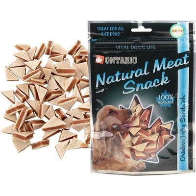 Ontario Chicken Jerky Sandwich kuře a treska 70 g