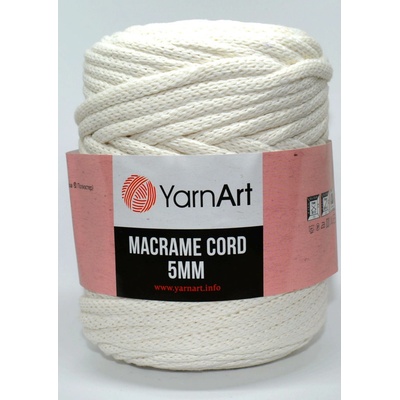 Macrame Cord 5 mm barva 752 smetanová