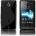 Sony Xperia sola MT27i S-Line Силиконов Калъф Черен + Протектор