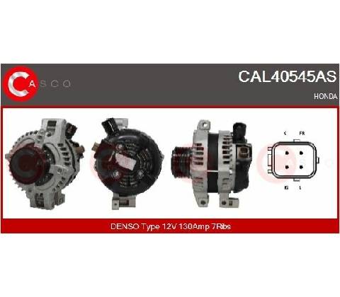 ALTERNATOR 12V 130A