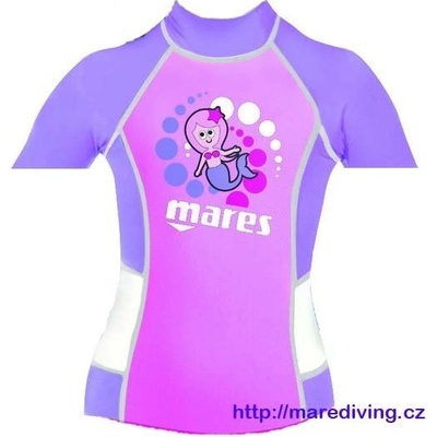 MARES RASH GUARD - Krátký Rukáv - Dívčí
