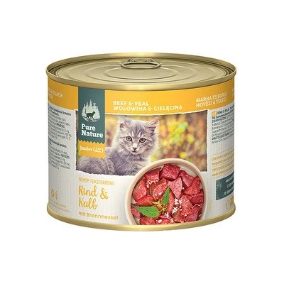 Pure Nature Cat Junior Hovädzie a Teľacie 200 g
