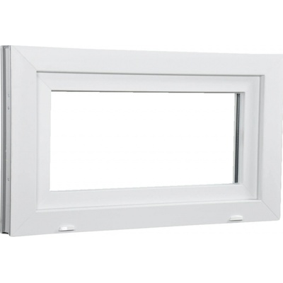 ALUPLAST Sklopné plastové okno bílé 70x50 Zasklení: Dvojsklo Ug= 1,1 – Zbozi.Blesk.cz