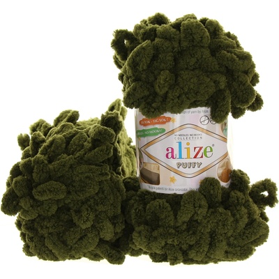 Alize Puffy 620 tmavě olivová
