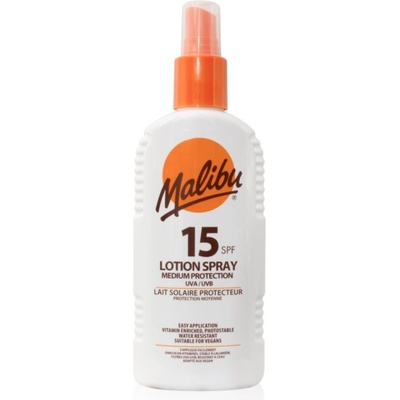 Malibu Lotion Spray Medium Protection защитен спрей SPF 15 200ml