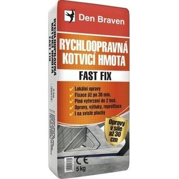 Rychloopravná kotvicí hmota Den Braven Fast Fix 5 kg